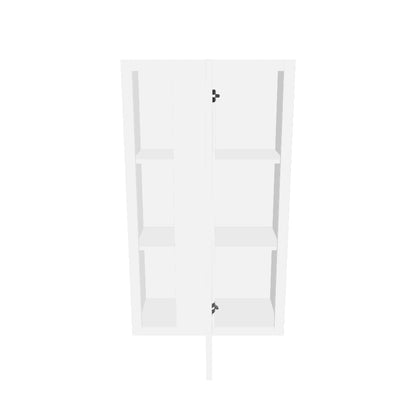 Square Corner Wall Blind Reversible Kitchen Cabinet SC2442 Alpina White LessCare 24 in. width 42 in. height 12 in. depth