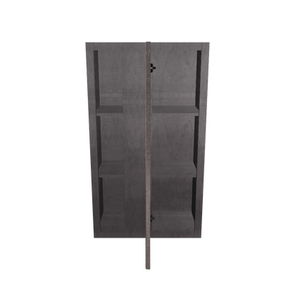 Square Corner Wall Blind Reversible Kitchen Cabinet SC2442 Milan Slate 24 in. width 42 in. height 12 in. depth