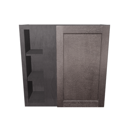 Square Corner Wall Blind Reversible Kitchen Cabinet SC3030 Milan Slate 30 in. width 30 in. height 12 in. depth