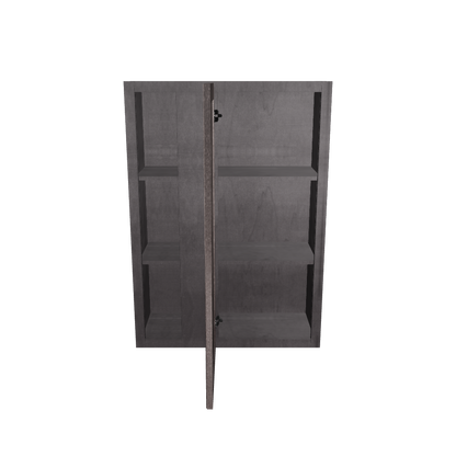Square Corner Wall Blind Reversible Kitchen Cabinet SC3042 Milan Slate30 in. width 42 in. height 12 in. depth