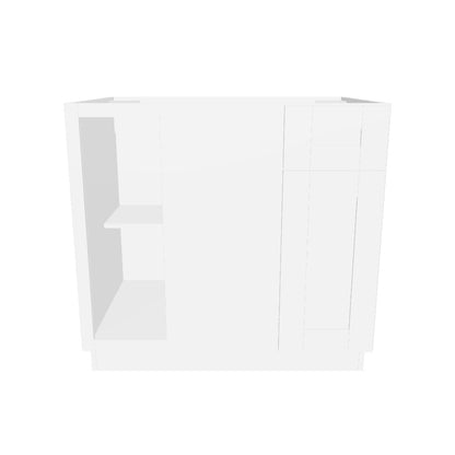 Blind Corner Base Kitchen Cabinet SCB36 Alpina White LessCare 36 in. width 34.5 in. height 24 in. depth
