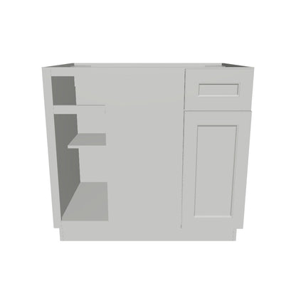 Blind Corner Base Kitchen Cabinet SCB36 Milan Pearl 36 in. width 34.5 in. height 24 in. depth