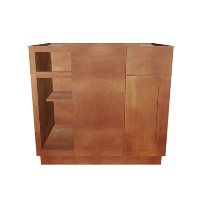 Blind Corner Base Kitchen Cabinet SCB36 Newport LessCare 36 in. width 34.5 in. height 24 in. depth
