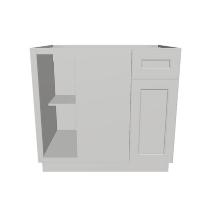 Blind Corner Base Kitchen Cabinet SCB36 Milan Pearl 36 in. width 34.5 in. height 24 in. depth