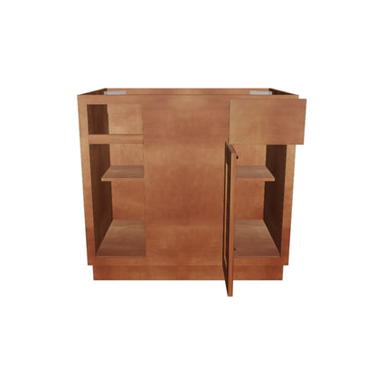 Blind Corner Base Kitchen Cabinet SCB36 Newport LessCare 36 in. width 34.5 in. height 24 in. depth