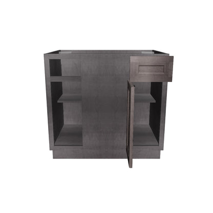 Blind Corner Base Kitchen Cabinet SCB36 Milan Slate 36 in. width 34.5 in. height 24 in. depth