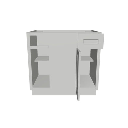 Blind Corner Base Kitchen Cabinet SCB36 Milan Pearl 36 in. width 34.5 in. height 24 in. depth