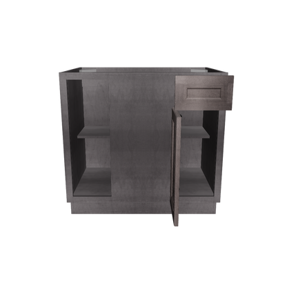Blind Corner Base Kitchen Cabinet SCB36 Milan Slate 36 in. width 34.5 in. height 24 in. depth