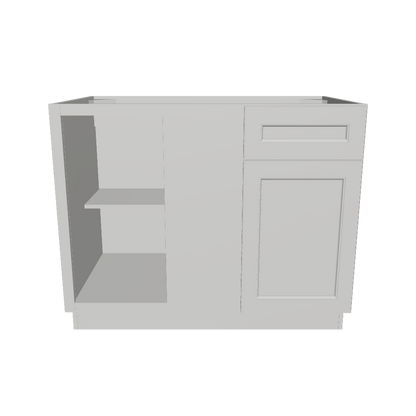 Blind Corner Base Kitchen Cabinet SCB42 Milan Pearl 42 in. width 34.5 in. height 24 in. depth