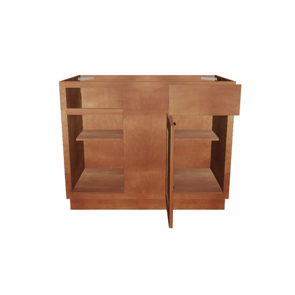 Blind Corner Base Kitchen Cabinet SCB42 Newport LessCare 42 in. width 34.5 in. height 24 in. depth