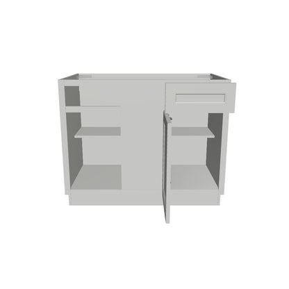 Blind Corner Base Kitchen Cabinet SCB42 Milan Pearl 42 in. width 34.5 in. height 24 in. depth