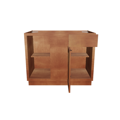 Blind Corner Base Kitchen Cabinet SCB42 Newport LessCare 42 in. width 34.5 in. height 24 in. depth