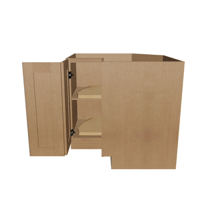 Lazy Suzan Base Kitchen Cabinet SCER36 Shaker Toffee 34.5 in. height 36 in. depth