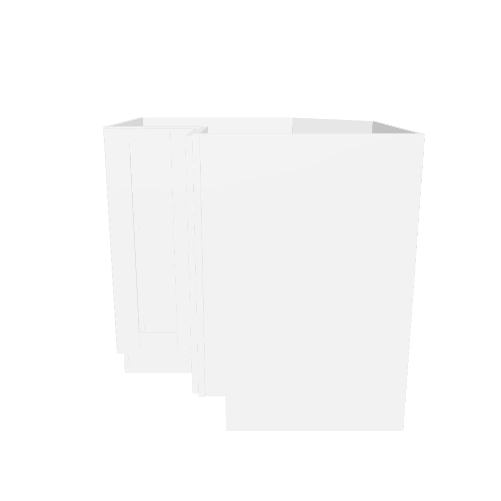 Alpina White Lazy Susan Base Cabinet SCER36