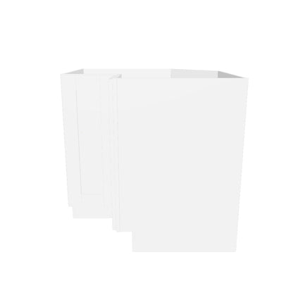 Lazy Suzan Base Kitchen Cabinet SCER36 Alpina White LessCare 34.5 in. height 36 in. depth