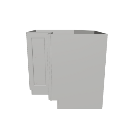 Lazy Suzan Base Kitchen Cabinet SCER36 Milan Pearl 34.5 in. height 36 in. depth