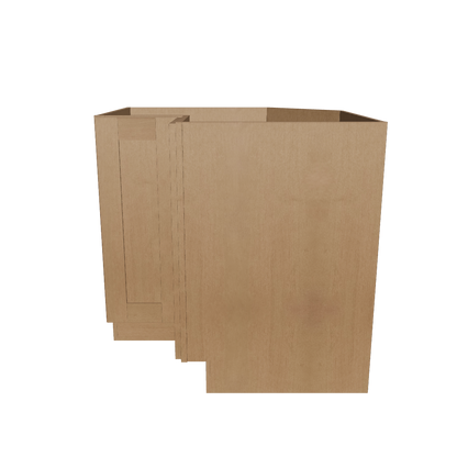 Lazy Suzan Base Kitchen Cabinet SCER36 Shaker Toffee 34.5 in. height 36 in. depth