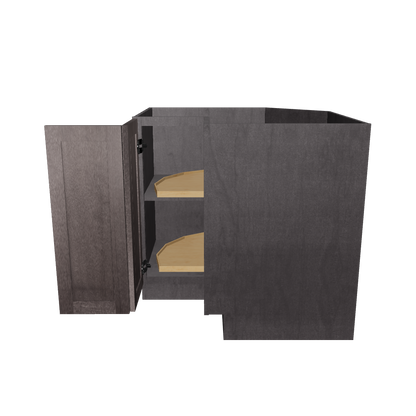 Lazy Suzan Base Kitchen Cabinet SCER36 Milan Slate 34.5 in. height 36 in. depth