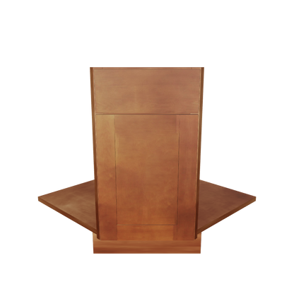 Sink Front Corner Base Kitchen Cabinet SFC36 Newport LessCare 34.5 in. height 36 in. depth