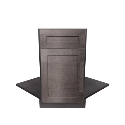 Sink Front Corner Base Kitchen Cabinet SFC36 Milan Slate 34.5 in. height 36 in. depth