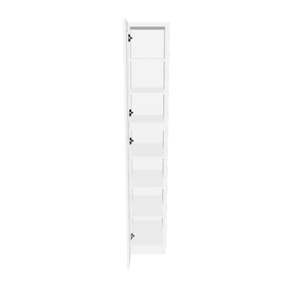 Utility Kitchen Cabinet U1590 Alpina White LessCare 15 in. width 90 in. height 24 in. depth