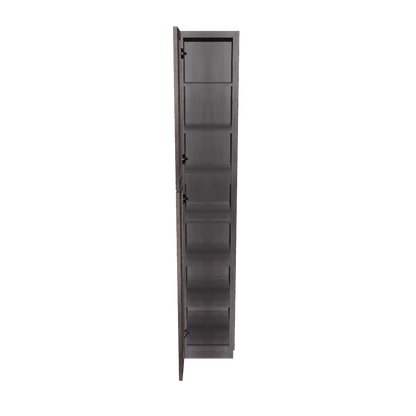 Utility Kitchen Cabinet U1590 Milan Slate 15 in. width 90 in. height 24 in. depth