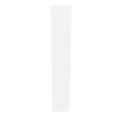 Utility Kitchen Cabinet U1590 Alpina White LessCare 15 in. width 90 in. height 24 in. depth