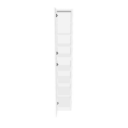 Utility Kitchen Cabinet U1596 Alpina White LessCare 15 in. width 96 in. height 24 in. depth