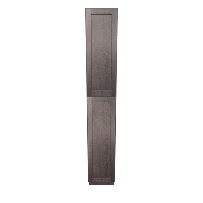 Utility Kitchen Cabinet U1596 Milan Slate 15 in. width 96 in. height 24 in. depth