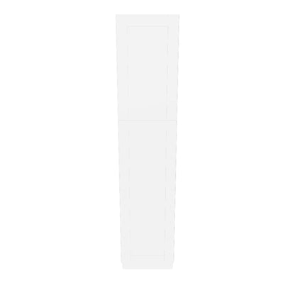 Utility Kitchen Cabinet U1884 Alpina White LessCare 18 in. width 84 in. height 24 in. depth