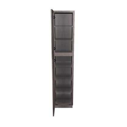 Utility Kitchen Cabinet U1890 Milan Slate 18 in. width 90 in. height 24 in. depth