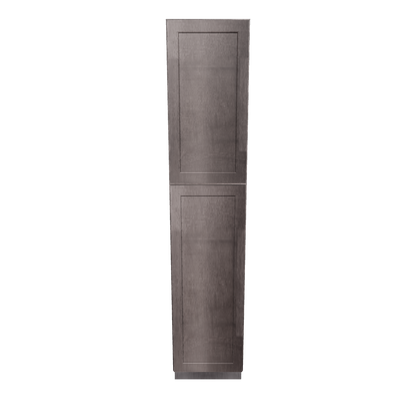 Utility Kitchen Cabinet U1890 Milan Slate 18 in. width 90 in. height 24 in. depth