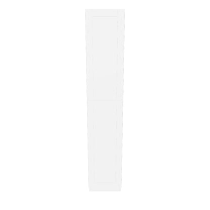 Utility Kitchen Cabinet U1896 Alpina White LessCare 18 in. width 96 in. height 24 in. depth