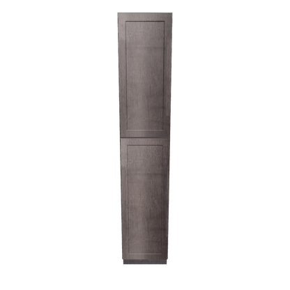 Utility Kitchen Cabinet U1896 Milan Slate 18 in. width 96 in. height 24 in. depth