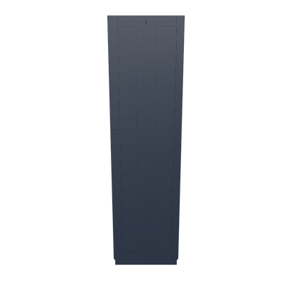 Utility Kitchen Cabinet U2490 Danbury Blue LessCare 24 in. width 90 in. height 24 in. depth