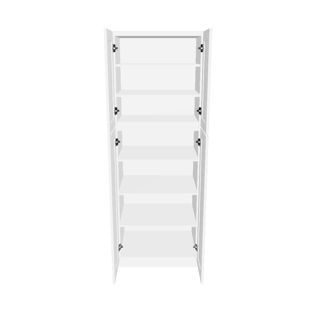 Alpina White Utility Kitchen Cabinet 30x84