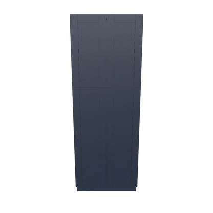 Utility Kitchen Cabinet U3084 Danbury Blue 30"W x 84 H x 24 D
