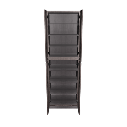 Utility Kitchen Cabinet U3096 Milan Slate 30"W x 84"H x 24"D