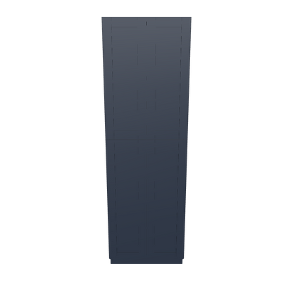 Utility Kitchen Cabinet U3096 Danbury Blue LessCare 30 in. width 96 in. height 24 in. depth