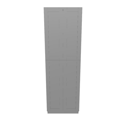 Utility Kitchen Cabinet U3096 Colonial Gray 30"W x 84"H x 24"D