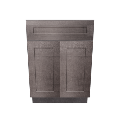 Vanity Sink Base Cabinet 24"W x 21"D x 34 1/2"H  Milan Slate