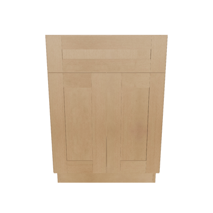 Vanity Sink Base Cabinet 24 in W x 21 in D x 34 1/2 in H - Shaker Toffee