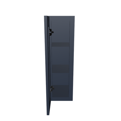 Wall Kitchen Cabinet W0930 Danbury Blue LessCare 9 in. width 30 in. height 12 in. depth