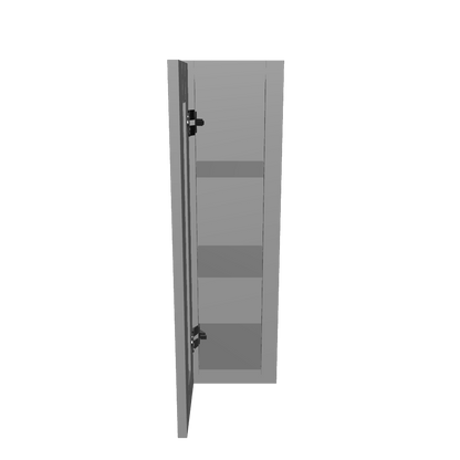 Wall Kitchen Cabinet W0930 Colonial Gray LessCare 9 in. width 30 in. height 12 in. depth