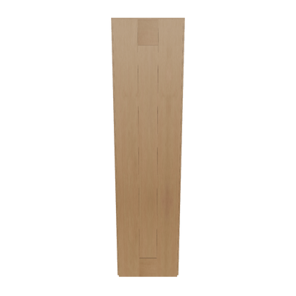 Wall Kitchen Cabinet W0936 Shaker Toffee LessCare 9 in. width 36 in. height 12 in. depth