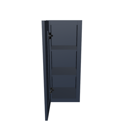 Wall Kitchen Cabinet W1230 Danbury Blue LessCare 12 in. width 30 in. height 12 in. depth