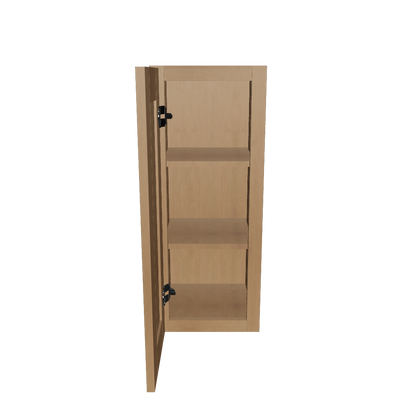 Wall Kitchen Cabinet W1230 Shaker Toffee LessCare 12 in. width 30 in. height 12 in. depth