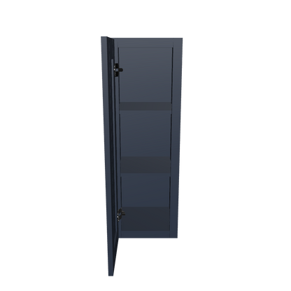 Wall Kitchen Cabinet W1236 Danbury Blue LessCare 12 in. width 36 in. height 12 in. depth