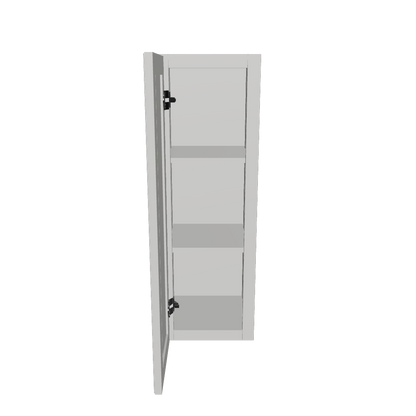 Wall Kitchen Cabinet W1236 Milan Pearl 12 in. width 36 in. height 12 in. depth