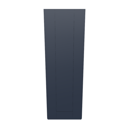 Wall Kitchen Cabinet W1236 Danbury Blue LessCare 12 in. width 36 in. height 12 in. depth